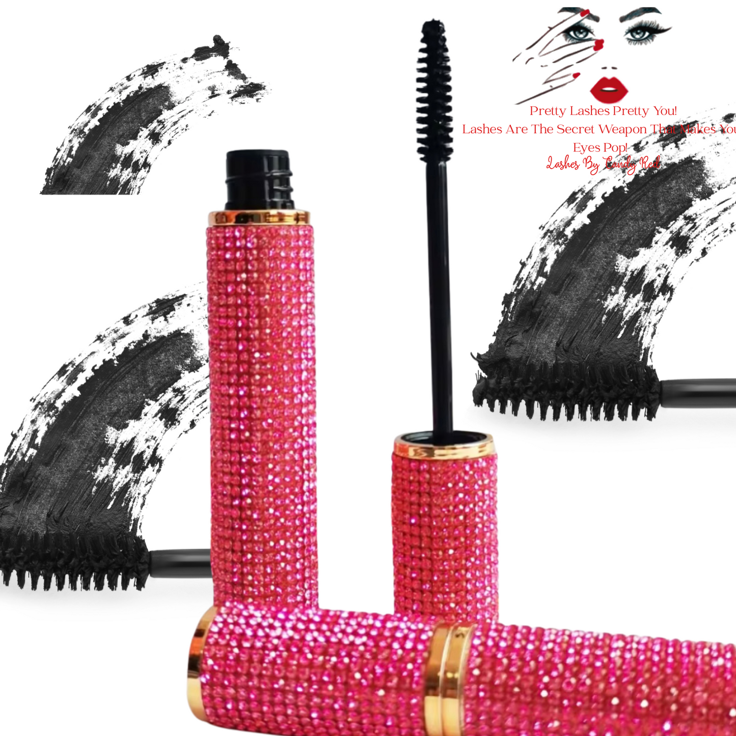 PRETTY DIAMOND MASCARA BY CANDY RED
