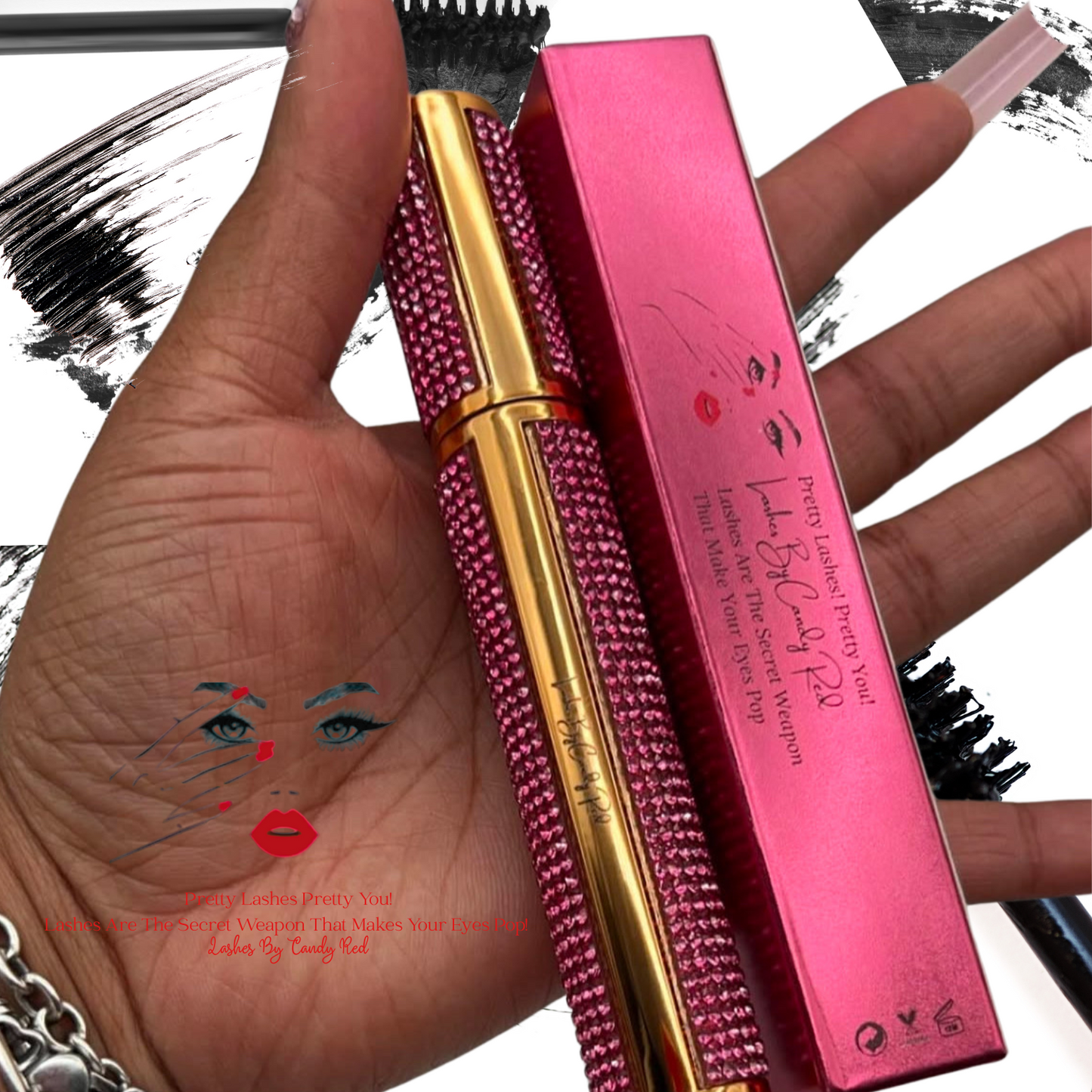 PRETTY DIAMOND MASCARA BY CANDY RED