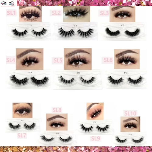 SHOP OUR 10 DIFFERENT BUNDLE  STYLES OF PRETTY FAUX DESIRES MINK LASHES