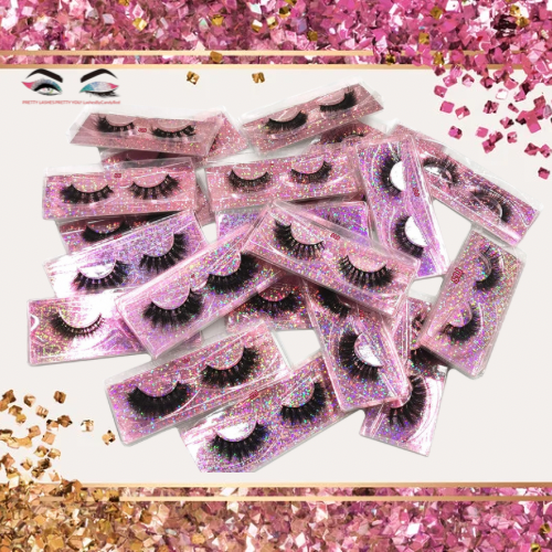 SHOP OUR 10 DIFFERENT BUNDLE  STYLES OF PRETTY FAUX DESIRES MINK LASHES