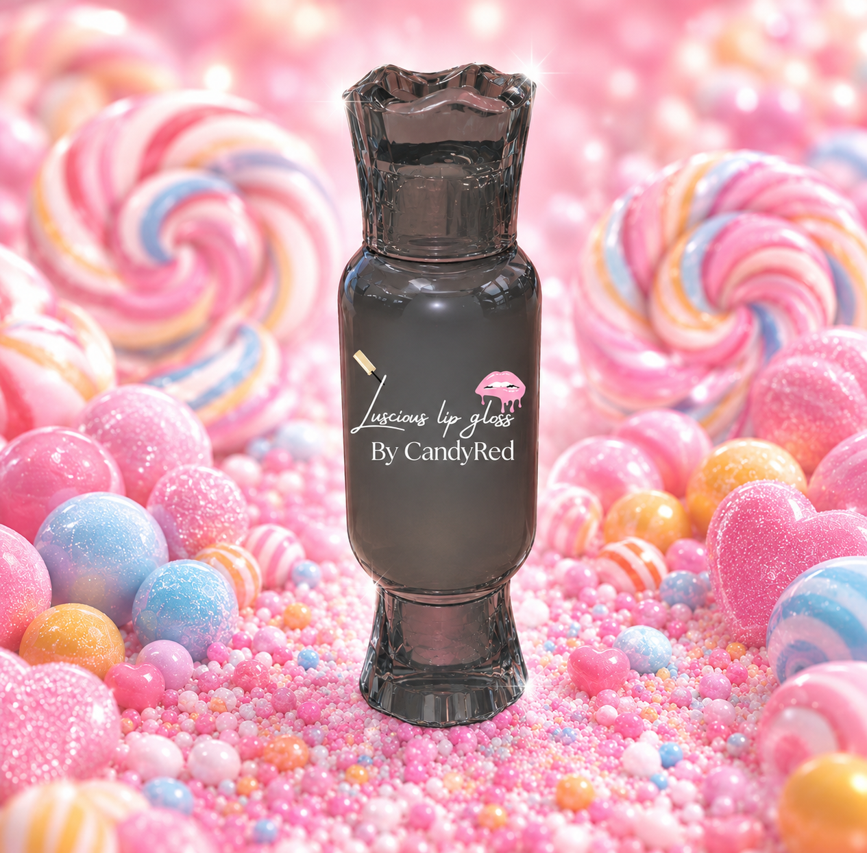 Extra Clear Luscious Candy Tube Lip Gloss