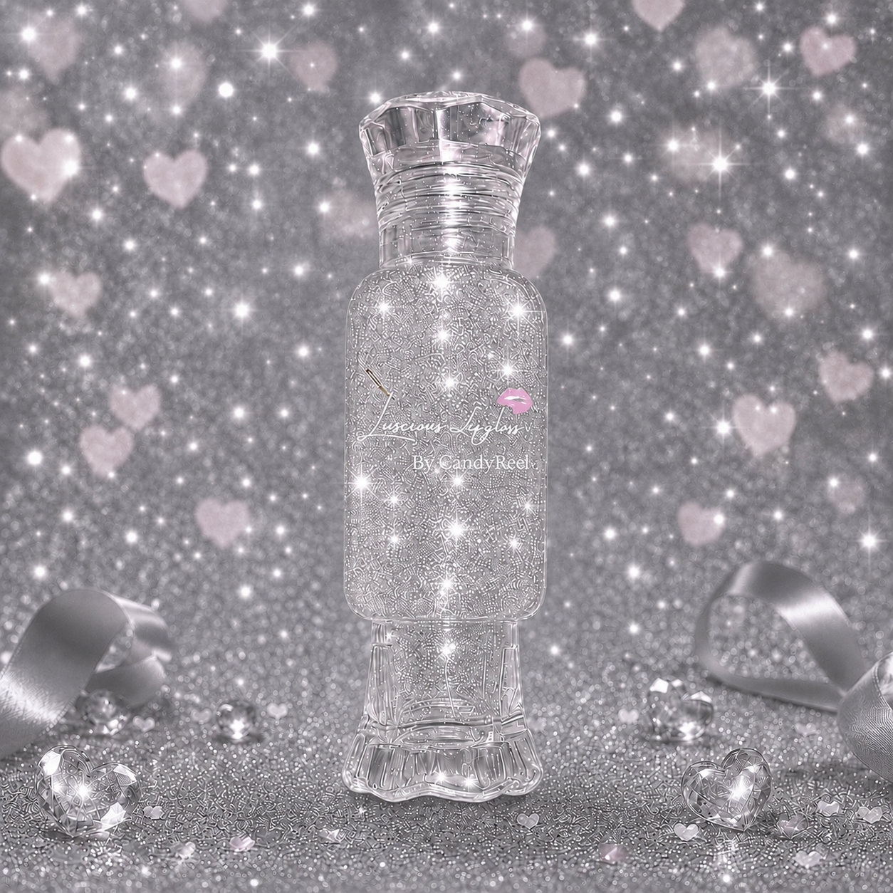Queen Ice Me Out Glitter Luscious Candy Tube Lip Gloss