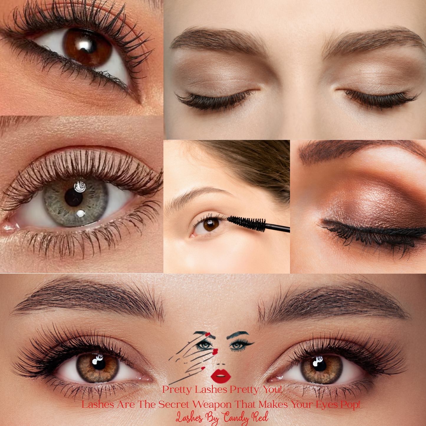 PRETTY DIAMOND MASCARA BY CANDY RED